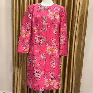 Carlisle Pink Long Sleeve Sheath Jacket for Cocktail